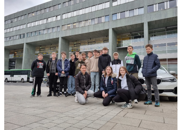 Besuch im Landhaus in St. Pölten