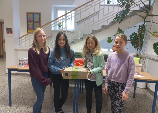 Weihnachten im Schuhkarton