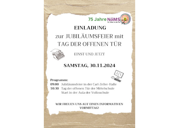 Jubiläumsfeier mit Tag der offenen Tür